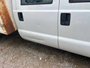 2015 Ford F-550 Crew Cab Powerstroke Diesel 4x4 Flatbed Truck