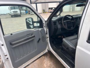 2015 Ford F-550 Crew Cab Powerstroke Diesel 4x4 Flatbed Truck