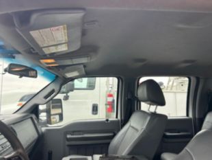 2015 Ford F-550 Crew Cab Powerstroke Diesel 4x4 Flatbed Truck