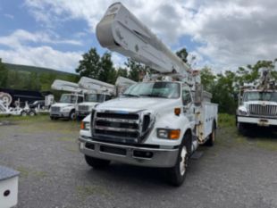 2015 Ford F-750 Diesel 4x2 Altec Material Handler Bucket Truck
