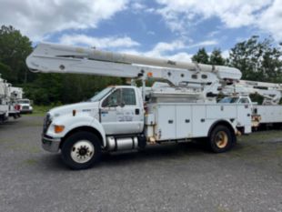 2015 Ford F-750 Diesel 4x2 Altec Material Handler Bucket Truck