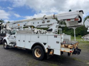 2015 Ford F-750 Diesel 4x2 Altec Material Handler Bucket Truck