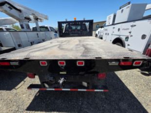 2018 Ford F-550 Powerstroke Diesel Crew Cab 4x4 "Rail Gear Equipped" Flatbed Truck