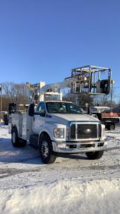 2019 Ford F-750 4x2 Versalift VTP-40-NE Cable Placer