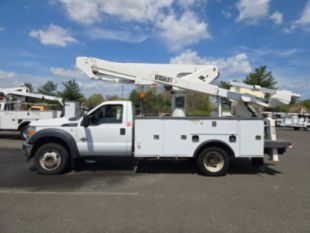 2016 Ford F-550 Powerstroke 4x2 Versalift VST-47-MHI Material Handler Bucket Truck