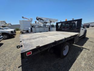 2018 Ford F-550 Powerstroke Diesel Crew Cab 4x4 "Rail Gear Equipped" Flatbed Truck