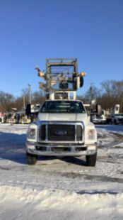 2019 Ford F-750 4x2 Versalift VTP-40-NE Cable Placer