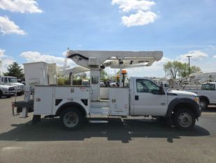 2016 Ford F-550 Powerstroke 4x2 Versalift VST-47-MHI Material Handler Bucket Truck