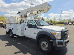 2016 Ford F-550 Powerstroke 4x2 Versalift VST-47-MHI Material Handler Bucket Truck