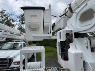 2015 Ford F-750 Diesel 4x2 Altec Material Handler Bucket Truck