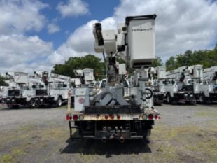 2015 Ford F-750 Diesel 4x2 Altec AA55 Material Handler Bucket Truck