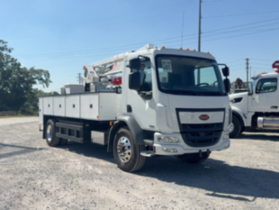 2025 Peterbilt 220 EV 4x2 Terex Utilities LT40 Bucket Truck