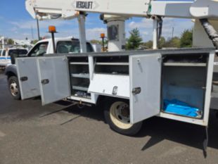2016 Ford F-550 Powerstroke 4x2 Versalift VST-47-MHI Material Handler Bucket Truck