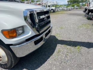 2015 Ford F-750 Diesel 4x2 Altec AA55 Material Handler Bucket Truck