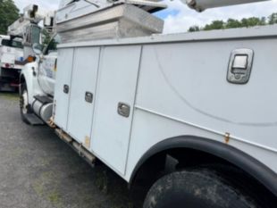 2015 Ford F-750 Diesel 4x2 Altec Material Handler Bucket Truck