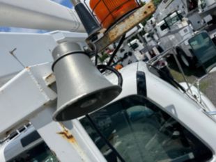 2015 Ford F-750 Diesel 4x2 Altec AA55 Material Handler Bucket Truck