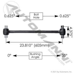 TORQUE ROD 23.810" FREIGHTLINE