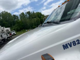 2015 Ford F-750 Diesel 4x2 Altec Material Handler Bucket Truck