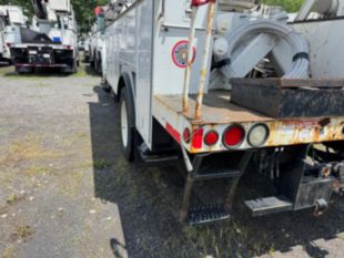 2015 Ford F-750 Diesel 4x2 Altec AA55 Material Handler Bucket Truck