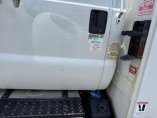 2015 Ford F-750 Diesel 4x2 Altec AA55 Material Handler Bucket Truck