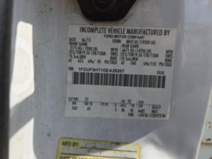2016 Ford F-550 Powerstroke 4x2 Versalift VST-47-MHI Material Handler Bucket Truck