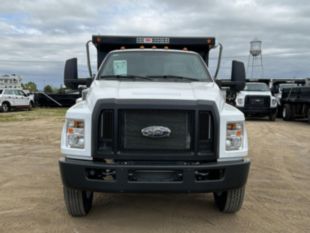 2024 Ford F750 4x2 10' Ox Bodies Dump Truck