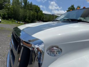 2015 Ford F-750 Diesel 4x2 Altec AA55 Material Handler Bucket Truck