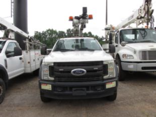 2019 Ford F-550 Powerstroke Diesel 4x2 Versalift STP-36-NE Cable Placer Truck.