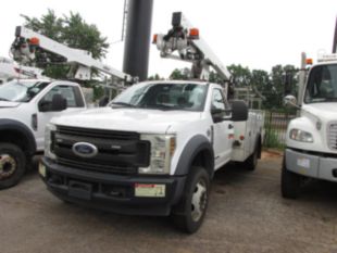 2019 Ford F-550 Powerstroke Diesel 4x2 Versalift STP-36-NE Cable Placer Truck.