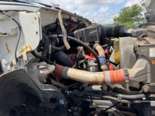 2015 Ford F-750 Diesel 4x2 Altec AA55 Material Handler Bucket Truck