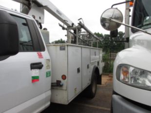 2019 Ford F-550 Powerstroke Diesel 4x2 Versalift STP-36-NE Cable Placer Truck.