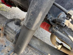2015 Ford F-750 Diesel 4x2 Altec AA55 Material Handler Bucket Truck