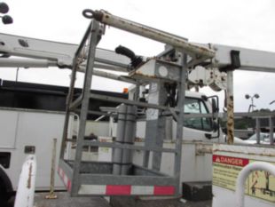 2019 Ford F-550 Powerstroke Diesel 4x2 Versalift STP-36-NE Cable Placer Truck.