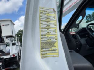 2015 Ford F-750 Diesel 4x2 Altec AA55 Material Handler Bucket Truck