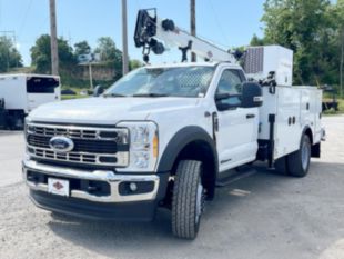 2024 Ford F600 4x4 IMT DOM I Service Truck w/ 7,500 Lb Crane