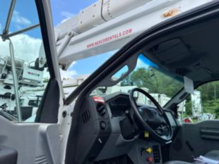 2015 Ford F-750 Diesel 4x2 Altec AA55 Material Handler Bucket Truck