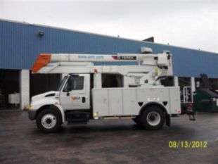 46 ft Non Insulated Material Handling Distribution Bucket Truck