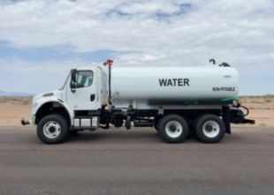 2017 Freightliner M2106 6x6 Load King 4000 Gallon Water Truck