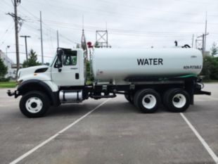 2013 IHC 7400 6x6 2024 Load King 4000 Gallon Water Truck With Water Cannon