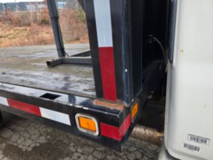 2008 Hino Diesel 4x2 Flatbed Arrow Board Truck