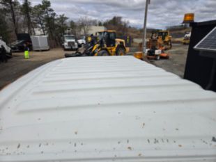 2008 Hino Diesel 4x2 Flatbed Arrow Board Truck