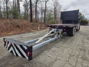 2008 Hino Diesel 4x2 Flatbed Arrow Board Truck