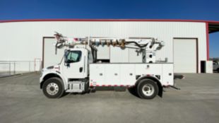2019 Freightliner M2106 4x2 Terex C4047 Digger Derrick