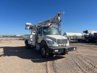 2019 Freightliner M2 Diesel 4x4 Terex Commander 4047 Digger Derrick Truck