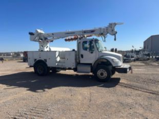 2019 Freightliner M2 Diesel 4x4 Terex Commander 4047 Digger Derrick Truck