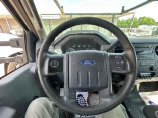 2015 Ford F-550 Crew Cab Powerstroke 4x4 Flat Bed Truck
