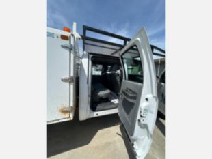 2015 Ford F-550 Crew Cab Powerstroke 4x4 Flat Bed Truck