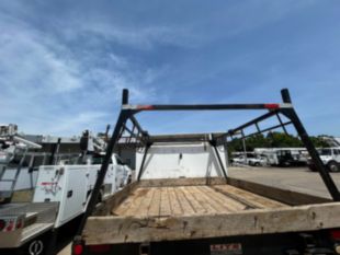 2015 Ford F-550 Crew Cab Powerstroke 4x4 Flat Bed Truck