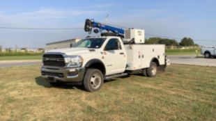 2019 RAM 5500 4x4 IMT 6000 Service Truck With Crane