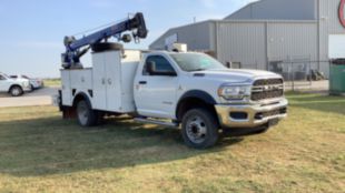 2019 RAM 5500 4x4 IMT 6000 Service Truck With Crane